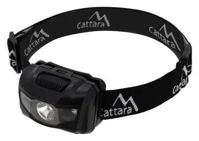 Zdjęcie produktu dla Cattara 13120 - Latarka czołowa LED 80lm czarna