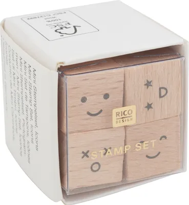 Produktbild von Stempel-Set, 4-tlg. Smile