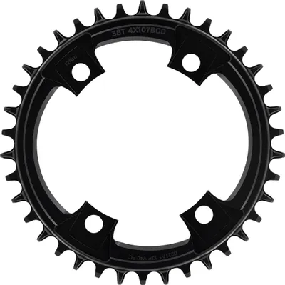 Obrázok produktu pre Reťazový krúžok Helix R Guidering, 107 BCD, 4 diery - čierny - 42 zubov