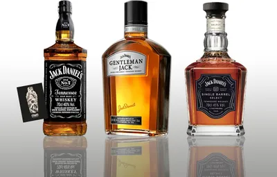 Produktbild von Jack Daniels 3er-Set Jack Daniels Old No.7 Tennessee Whiskey 0,7L (40% vol.), Jack Daniels Gentleman Jack Tennessee Whiskey 0,7L (40% vol.), Jack Daniels Single Barrel Select 0,7L (40% vol.)- [Enthält Sulfite]