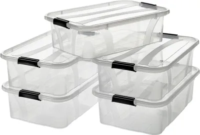 Produktbild von 5 Stück Aufbewahrungsboxen 385x254x111 mm - 7L Volumen