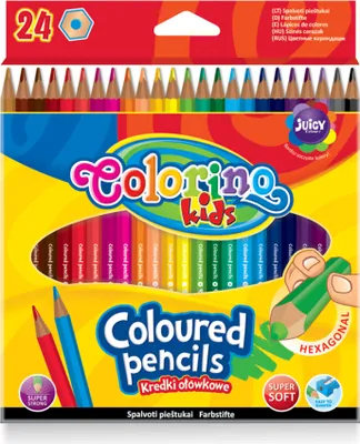 Immagine prodotto di Pastelli a matita 24 colori Colorino