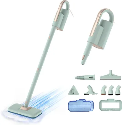 Zdjęcie produktu dla Mop parowy - Odkurzacz parowy ręczny - Odkurzacz parowy do podłóg - Odkurzacz parowy - Urządzenie do czyszczenia - 1200W, duża moc pary