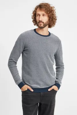 Produktbild von SOLID SDDumon Herren Strickpullover Feinstrick Pullover mit Rundhalsausschnitt