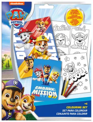 Zdjęcie produktu dla Zestaw do kolorowania Paw Patrol z kredkami PW20004