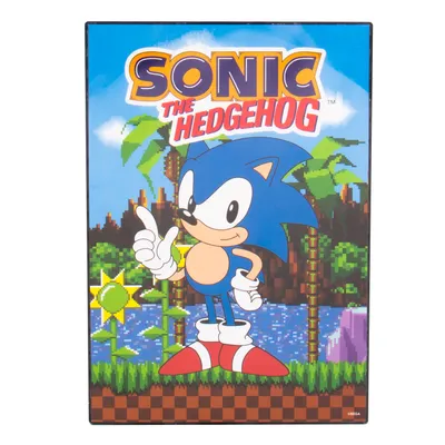 Produktbild von Fizz Creations Sonic Poster Light, 1 Stück(e), Sonic, Rechteck, Junge/Mädchen, Mehrfarbig, Drinnen