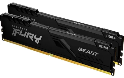 Produktbild von Kingston FURY Beast - DDR4 - Kit - 64 GB: 2 x 32 GB