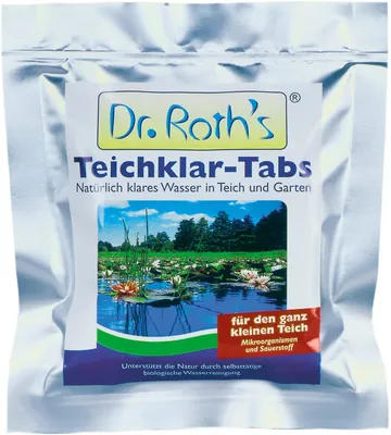 Produktbild von Söll Dr. Roth's TeichKlar-Tabs 4 Tabletten