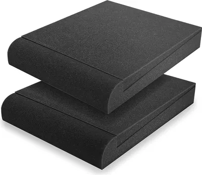 Produktbild von Sonic Acoustics Akustikschaumstoff, 2 Stücke Schallabsorber für 12,7 cm (5 Zoll) Studio Monitore,