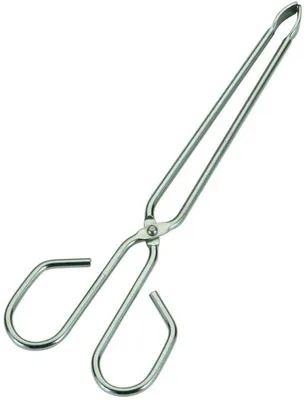Productafbeelding van SAUVIC 18/8 RVS vleestang 24 cm, zilver, 24x8x1 cm