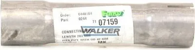 Produktbild von WALKER Abgasrohr Auspuffrohr 07159