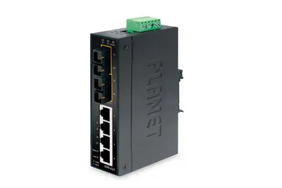 Produktbild von PLANET ISW-621, Unmanaged, L2, Fast Ethernet (10/100), Vollduplex, Wandmontage