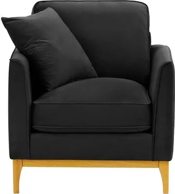 Produktbild von SLF24 - Sessel Linara - schwarz - Velluto 20