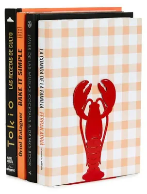 Produktbild von Balvi Lobster Buchstütze Mehrfarbig  Mehrfarbig One Size