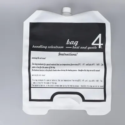 Kolostrumbeutel für Kälber, 10 Stück, 4 Liter, nährstoffreich