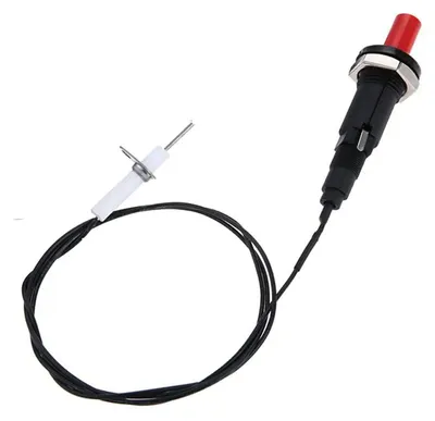 Piezo-Zünder mit 1 m Kabel für Gasherd und Ofen