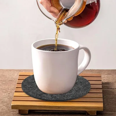 6 Stück saugfähige Untersetzer für drinnen und draußen