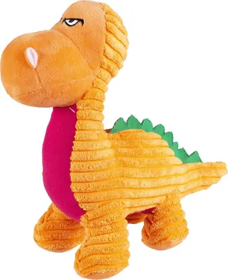 Zdjęcie produktu dla Duvo+ zabawka dla psa Dino Tsintaosaurus pomarańczowy