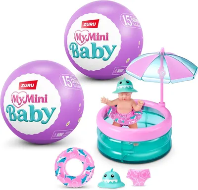 Productafbeelding van Surprise my mini Baby series 2 capsules - Set van 5