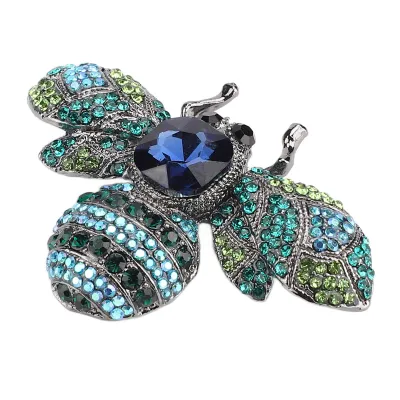 Image de Broche,Broche,Epingle abeille,Bijoux pour femmes,Broche vintage,Epingles animaux