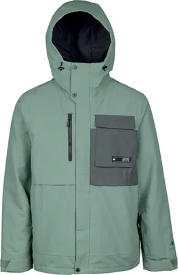 Produktbild von L1 Herren Ski- Snowboardjacke L1 RANKIN JACKET, Größe:S, Farben:sage/carbon