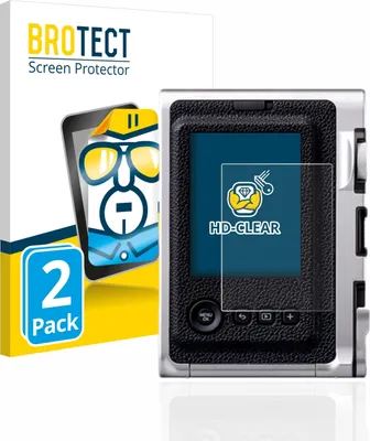 Produktbild von 2x Für Fujifilm Instax Mini Evo Schutzfolie BROTECT Displayschutz Display Schutz Folie Klar Transparent