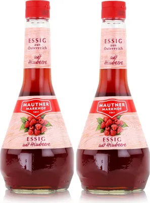 Produktbild von Mautner Essig mit Himbeere 0,5L - Essig aus Österreich (2er Pack)