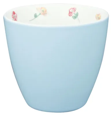 Produktbild von Greengate Latte Cup Lianca Pale Blue White