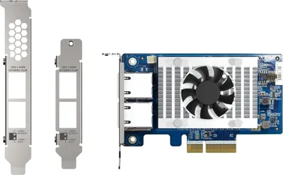 Immagine prodotto di Qnap QXG-10G2T-X710 QNAP QXG-10G2T-X710 Adattatore di rete-PCIe 10 GBE RJ45 x2