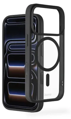 Obrázek produktu pro Hama Frame Protect, Obal, Apple, iPhone 17 Pro, 16 cm (6.3"), Černá, Průhledná