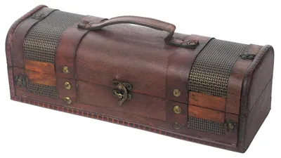 Produktbild von HMF Weinbox aus Holz im Vintage-Design, Portugal, VWB-PRT-QF-01