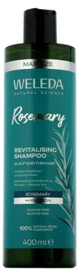 Image de Shampooing revitalisant au romarin Weleda 400 ml