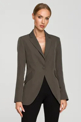 Produktbild von Made of Emotion Damen-Blazer Lorri M701 khaki L