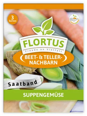 Produktbild von Suppengemüse (Saatband) | Saatbänder & Saatplatten von FLORTUS