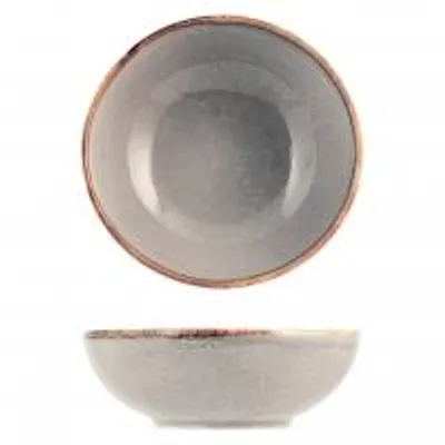 Immagine prodotto di H&H Set 6 Piatti Fondi Reactive Grigio Cm 16
