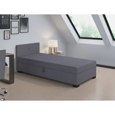 Obrázek produktu pro Jednolůžková postel 100x195 TYGY 1 - šedá