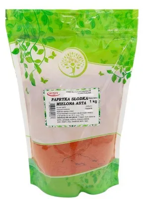 Zdjęcie produktu dla Papryka słodka mielona Asta 1 kg