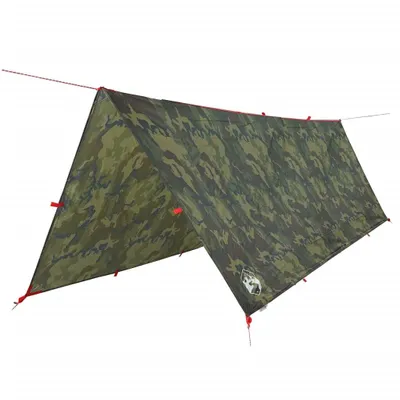 Obrázok produktu pre Kempingová plachta maskáčová 406x306 cm vodotesná