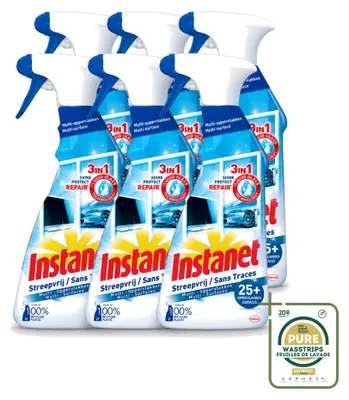 Produktbild von 6 x Instanet 3-in-1 Multi-Oberflächen Reinigungsspray - 725 ml - Vorratspackung - 6 Stücke