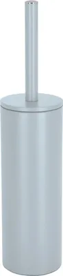 Produktbild von Spirella WC Bürste Klobürste Toilettenbürste „Akira“ mit hygienischem Behälter Ice Blau