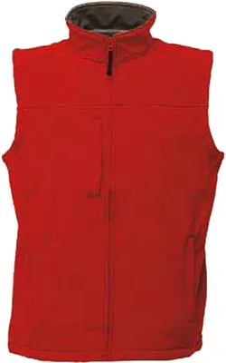 Produktbild von Regatta TRA788 | Flux Softshell Bodywarmer / Weste - Farbe: Classic Red/Seal Grey (Solid) - Größe: XXL