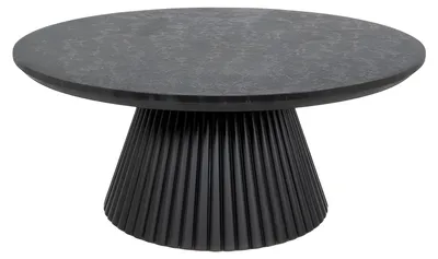 Produktbild von Schwarzer Holztisch im modernen Design