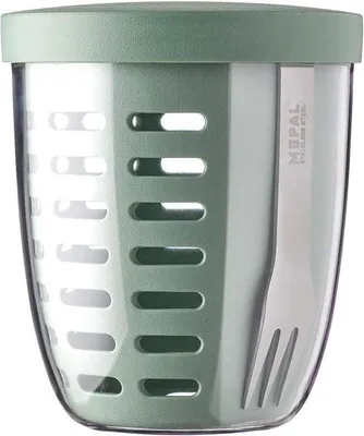 Produktbild von Fruchtschale 600ml mit Sieb und Gabel