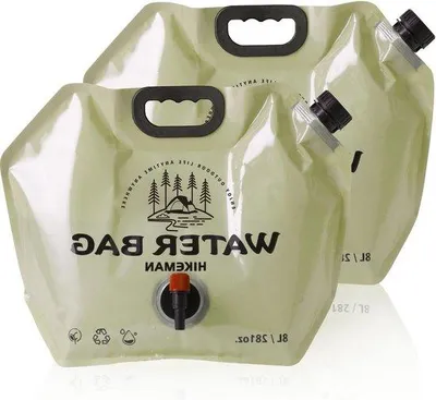 Produktbild von Famanu Wasserbehälter 8L - Faltbar und tragbar für Camping und Outdoor