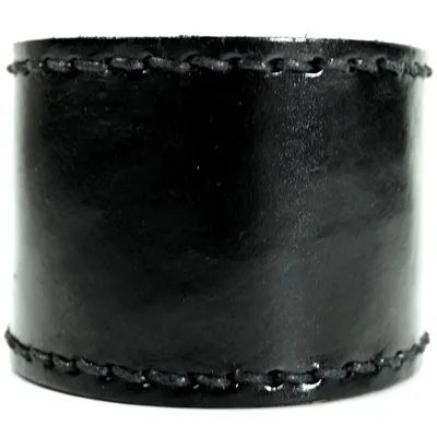 Produktbild von CJBB1943 Herren Armband Leder schwarz 22 cm