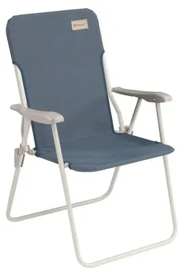 Image de Outwell Chaise de camping pliante Blackpool bleu océan