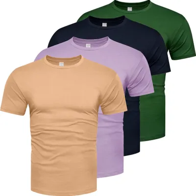 Produktbild von Recea Herren-T-Shirt-Set Fronosilion verschiedene farben M
