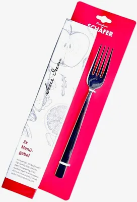 Zdjęcie produktu dla 3 sztućce do wyboru Zestaw sztućców Irem ze stali nierdzewnej 18/10 polerowanej na lustro Widelec Menu