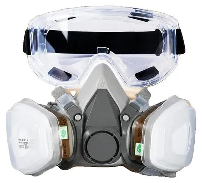 Produktbild von Gasmaske, Vollgesichtsschutz, wiederverwendbar und komfortabel, WEISS