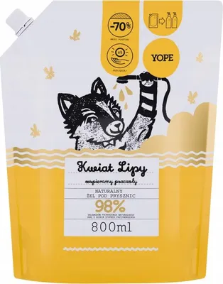 Produktbild von Yope Lindenblüten Duschgel 800ml